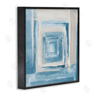 Lanie Loreth | Blue and Beige Squares