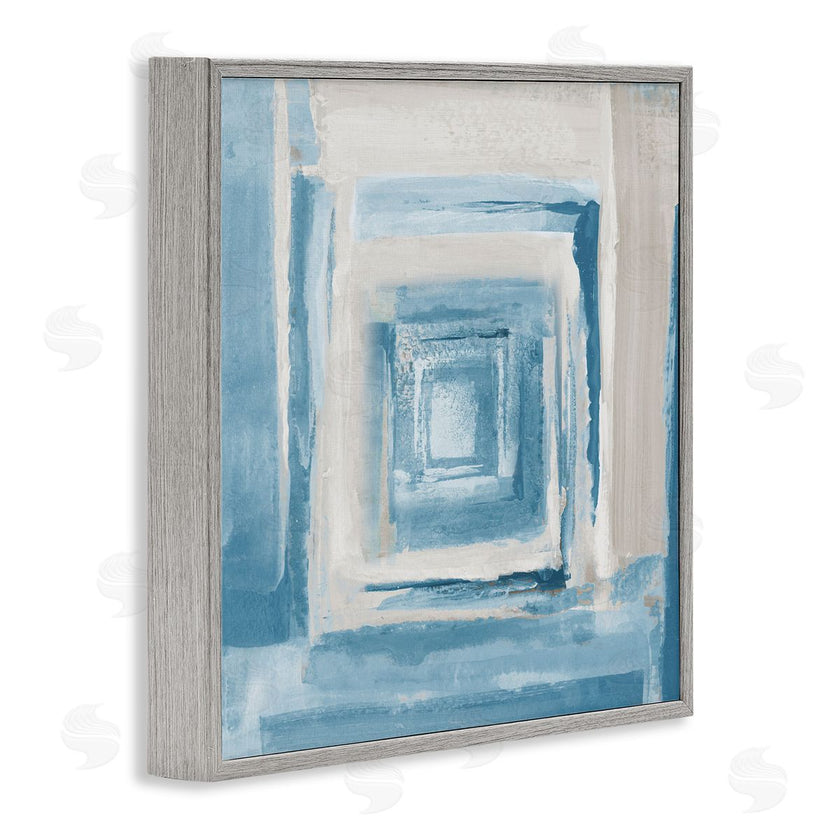 Lanie Loreth | Blue and Beige Squares