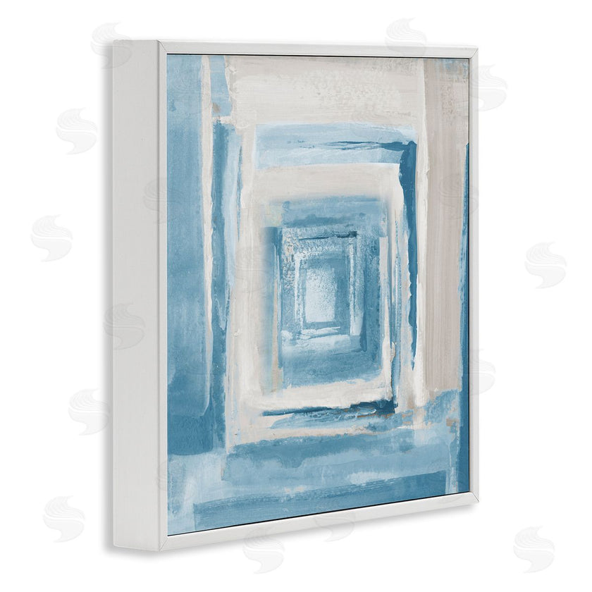 Lanie Loreth | Blue and Beige Squares
