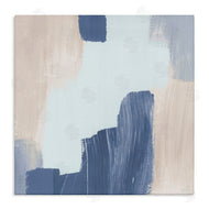 Lucille Price | Blue Layered Paint Strokes