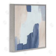 Lucille Price | Blue Layered Paint Strokes