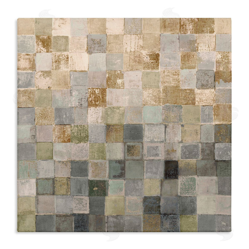 Lorenzo Collective | Alternating Beige and Grey Squares