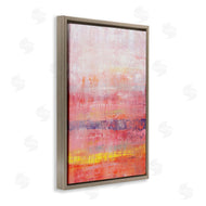 Hilary Winfield | Modern Paint Drip on Pink
