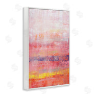 Hilary Winfield | Modern Paint Drip on Pink