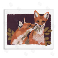 Nancy Overton | Woodland Foxes and Leaves