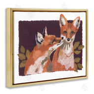 Nancy Overton | Woodland Foxes and Leaves