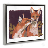 Nancy Overton | Woodland Foxes and Leaves