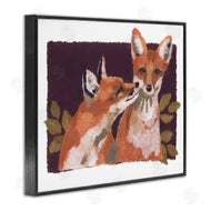 Nancy Overton | Woodland Foxes and Leaves