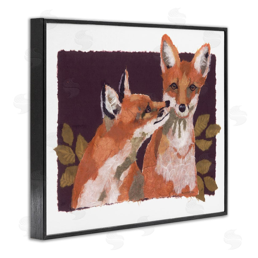 Nancy Overton | Woodland Foxes and Leaves