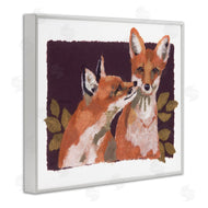 Nancy Overton | Woodland Foxes and Leaves