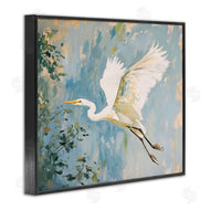 Ramona Murdock | White Heron in Flight