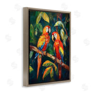Ramona Murdock | Parrot Pair on Branch