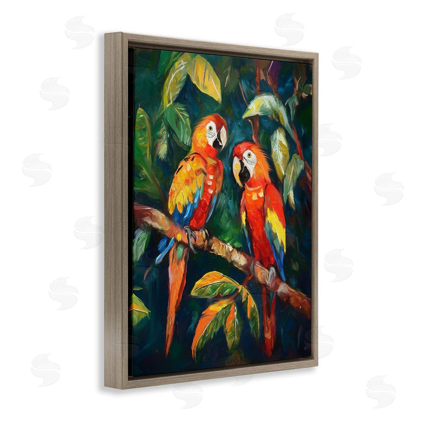 Ramona Murdock | Parrot Pair on Branch