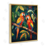 Ramona Murdock | Parrot Pair on Branch