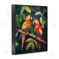 Ramona Murdock | Parrot Pair on Branch