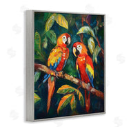 Ramona Murdock | Parrot Pair on Branch