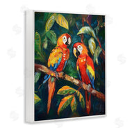 Ramona Murdock | Parrot Pair on Branch