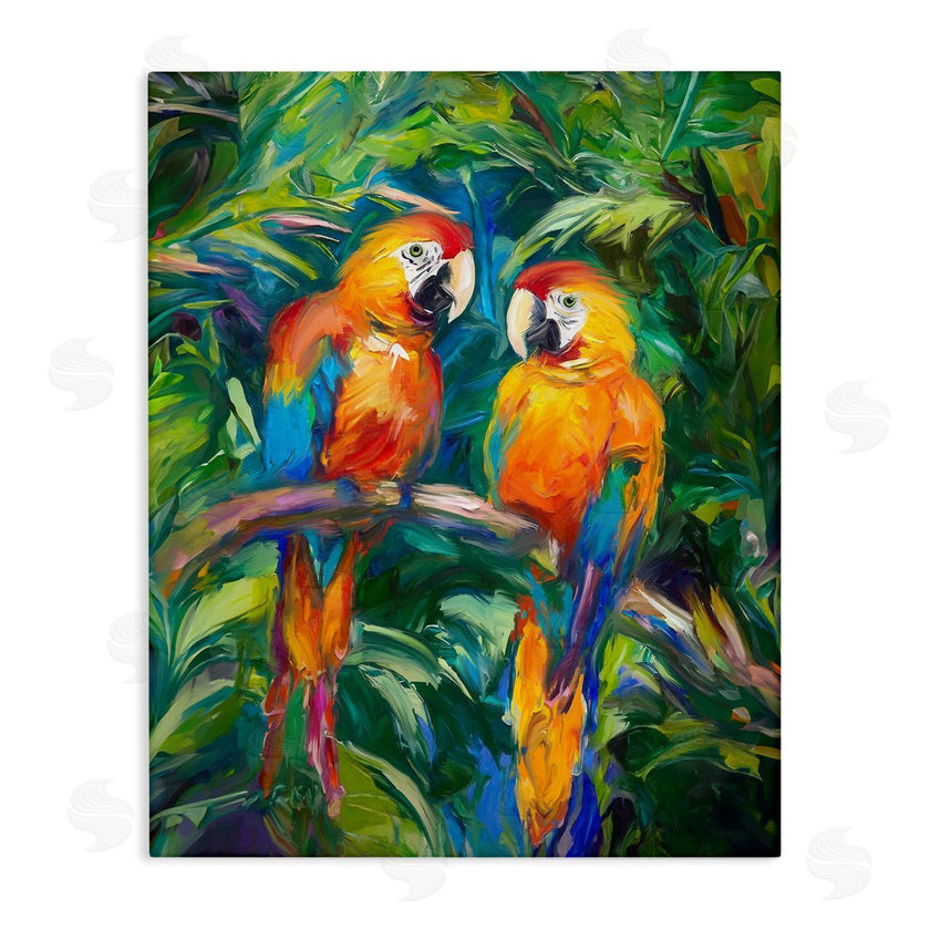 Ramona Murdock | Rainforest Parrot Branch