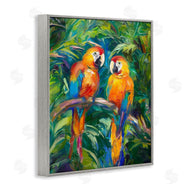 Ramona Murdock | Rainforest Parrot Branch