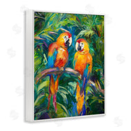Ramona Murdock | Rainforest Parrot Branch