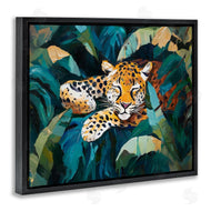 Ramona Murdock | Leopard Sleeping in Leaves