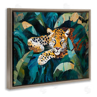 Ramona Murdock | Leopard Sleeping in Leaves