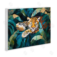 Ramona Murdock | Leopard Sleeping in Leaves