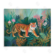 Ramona Murdock | Tiger in Jungle Leaves