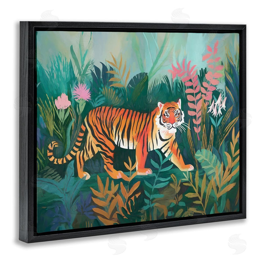 Ramona Murdock | Tiger in Jungle Leaves