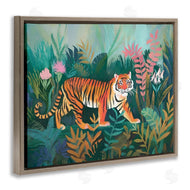 Ramona Murdock | Tiger in Jungle Leaves