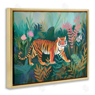 Ramona Murdock | Tiger in Jungle Leaves