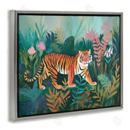 Ramona Murdock | Tiger in Jungle Leaves