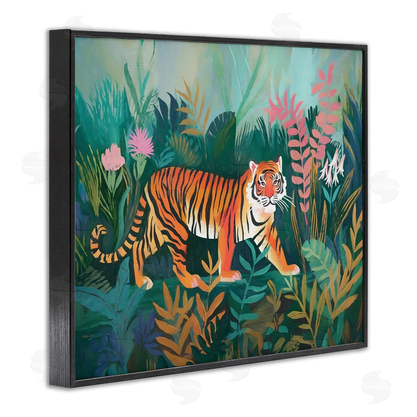 Ramona Murdock | Tiger in Jungle Leaves