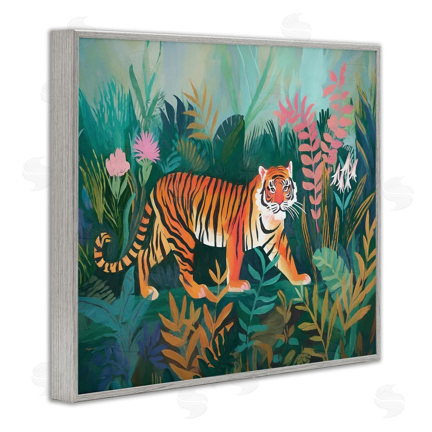 Ramona Murdock | Tiger in Jungle Leaves
