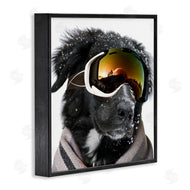 Sd Graphics Studio | Snowboarder Dog with Goggles