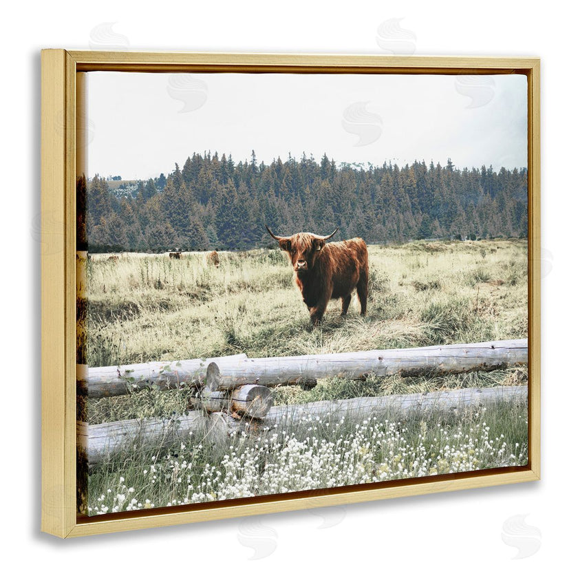 Gail Peck | Cattle Overlooking Fence