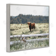 Gail Peck | Cattle Overlooking Fence