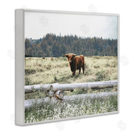 Gail Peck | Cattle Overlooking Fence
