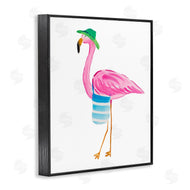 Julie DeRice | Flamingo with Beach Tote