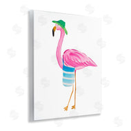 Julie DeRice | Flamingo with Beach Tote