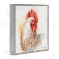 Lisa Audit | Hen with Watercolor Splash