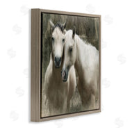 Rhonda Addison | Snuggling Horses on Farm