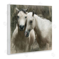 Rhonda Addison | Snuggling Horses on Farm