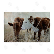 Carol Robinson | Baby Calf Pair in Grass