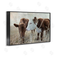 Carol Robinson | Baby Calf Pair in Grass