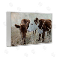 Carol Robinson | Baby Calf Pair in Grass
