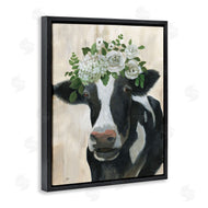 Nan | Floral Crown Cow
