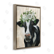 Nan | Floral Crown Cow