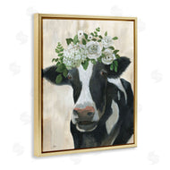 Nan | Floral Crown Cow