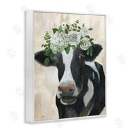 Nan | Floral Crown Cow